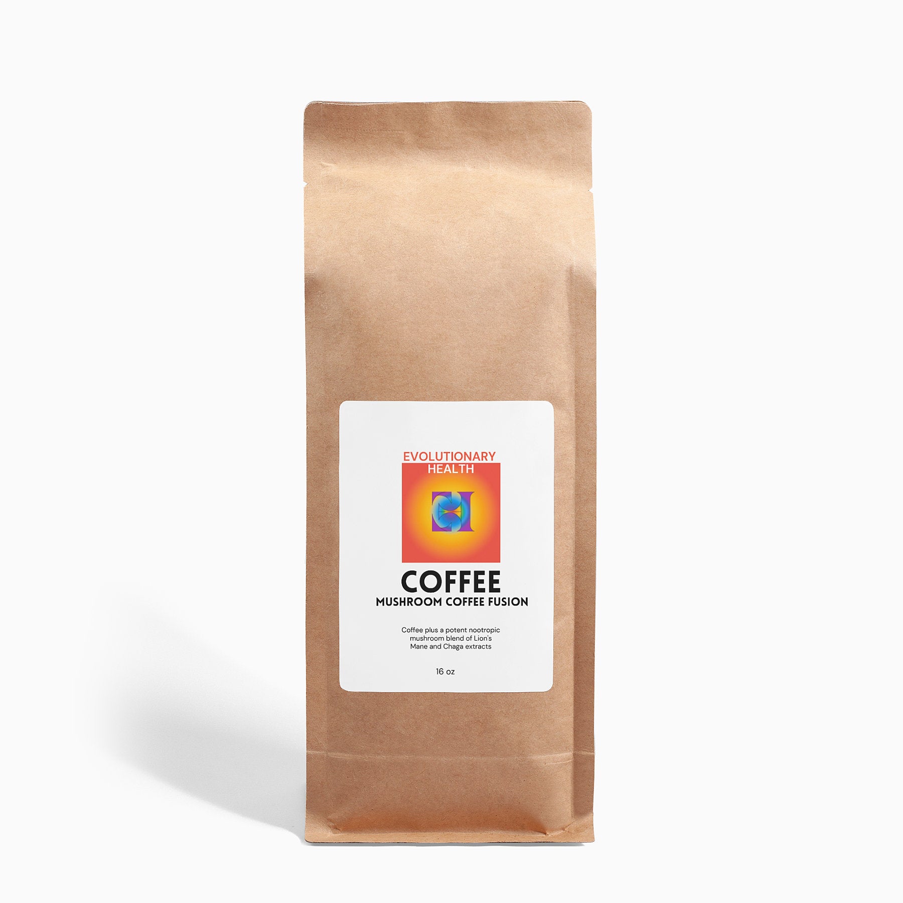 Mushroom Coffee Fusion - Lion’s Mane & Chaga 16oz