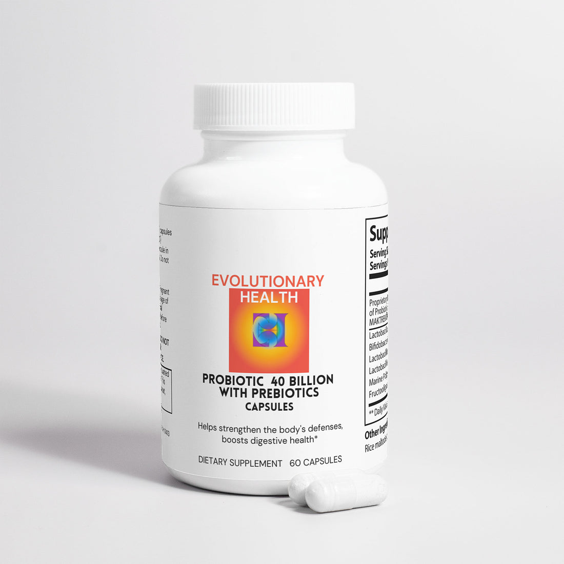 Probiotic 40 Billion with Prebiotics